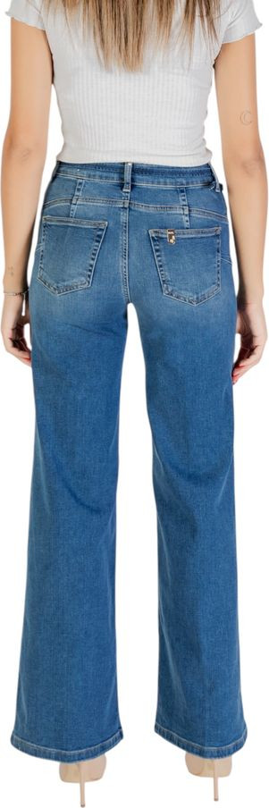 Синие джинсы Bootcut Liu Jo из хлопка