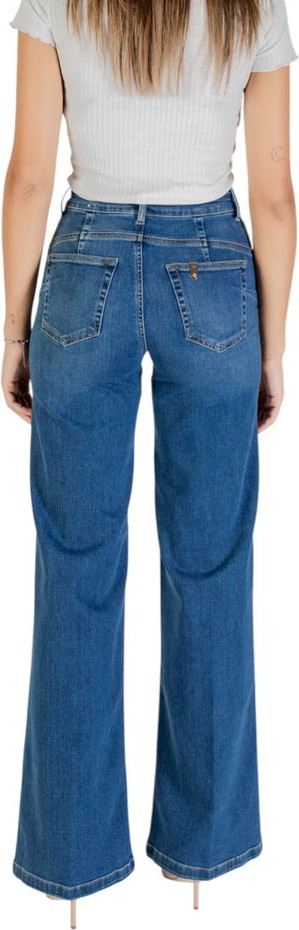 Синие джинсы Bootcut Liu Jo из хлопка