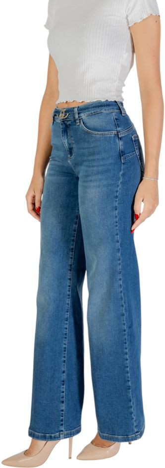 Синие джинсы Bootcut Liu Jo из хлопка