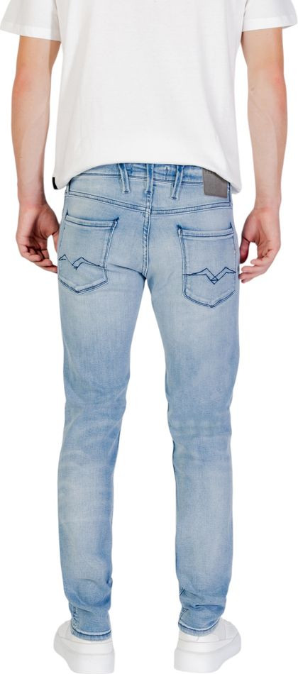 Джинсы Replay Голубые Хлопок Relaxed Fit