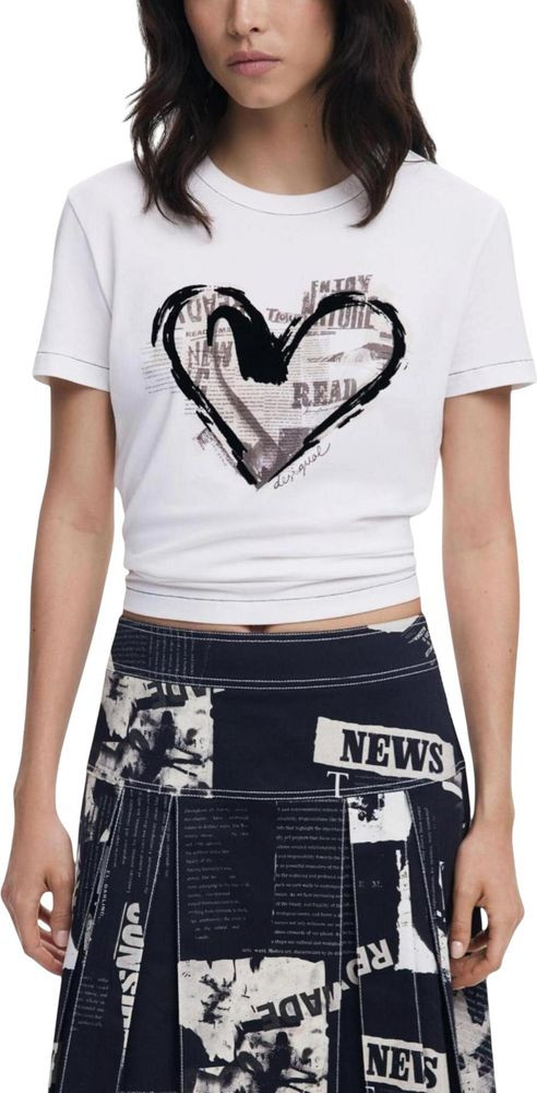 T-Shirt Desigual TS_LETTER CORE 25WWTK04