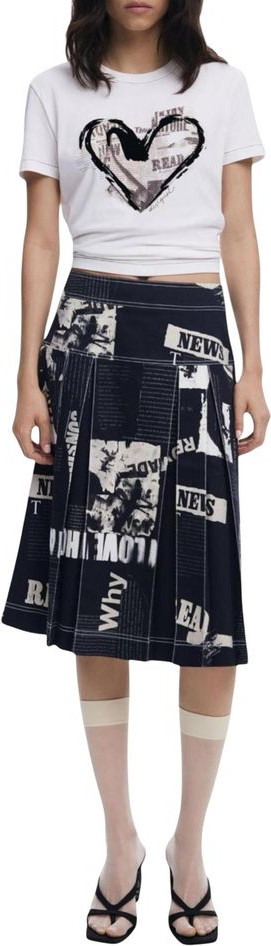 T-Shirt Desigual TS_LETTER CORE 25WWTK04