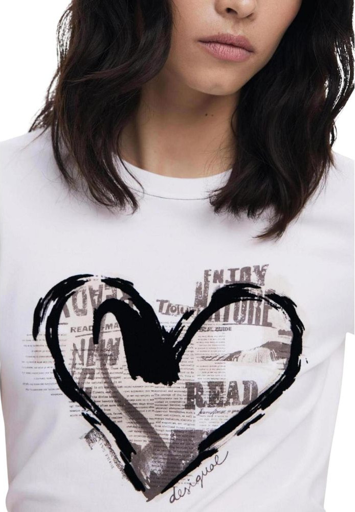 T-Shirt Desigual TS_LETTER CORE 25WWTK04
