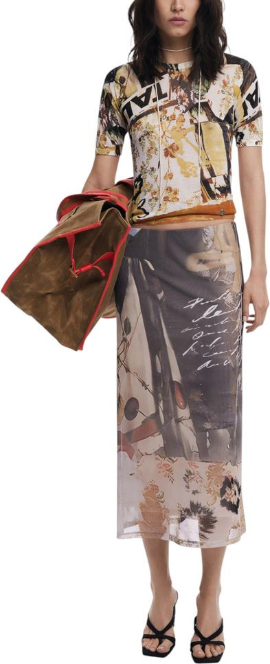 Skirt Desigual FAL_COLLAGE