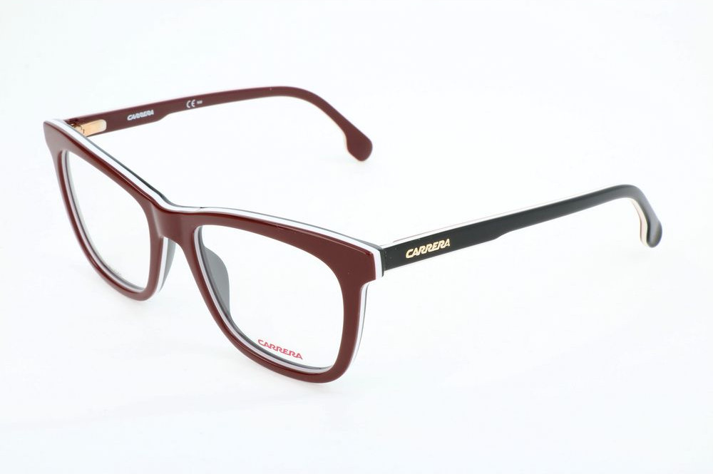 Carrera Brille Acetat Rot