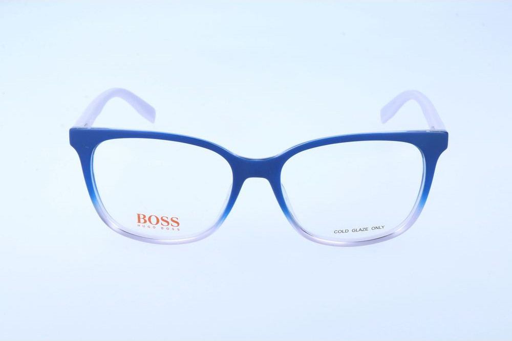 Brille Hugo Boss Blaue Harzfassung