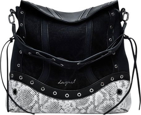 Black Polyethylene Backpack Desigual