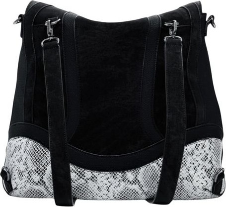 Black Polyethylene Backpack Desigual
