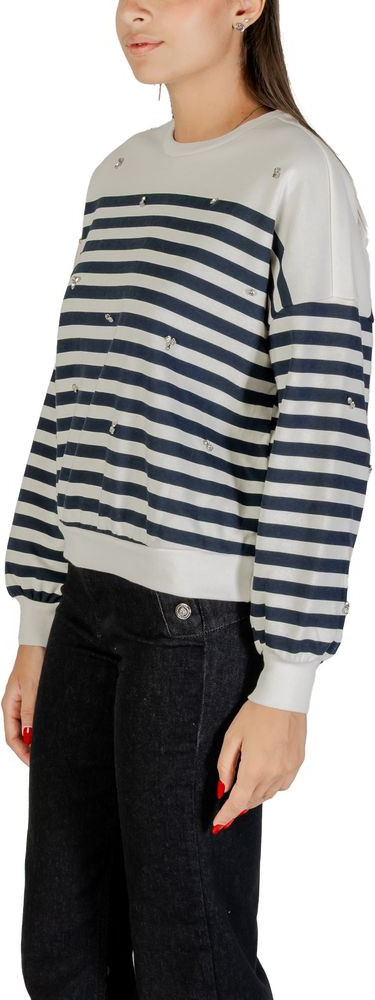 Sweatshirt ONLY Moviy Paxta Sweatshirt