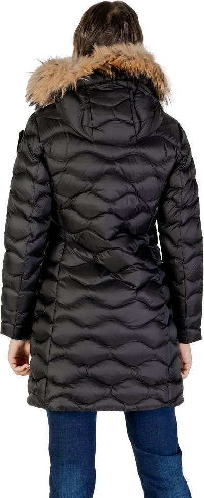 Blauer Trench Coat