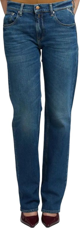 Replay Blue Cotton Mom Jinsi