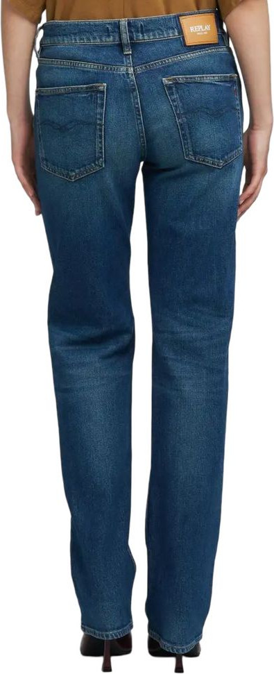 Replay Blue Cotton Mom Jinsi