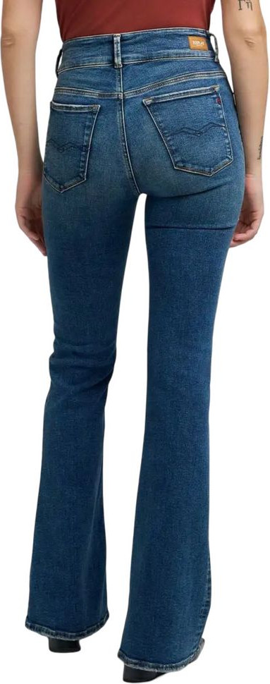 Джинсы Replay Синие Хлопковые Bootcut
