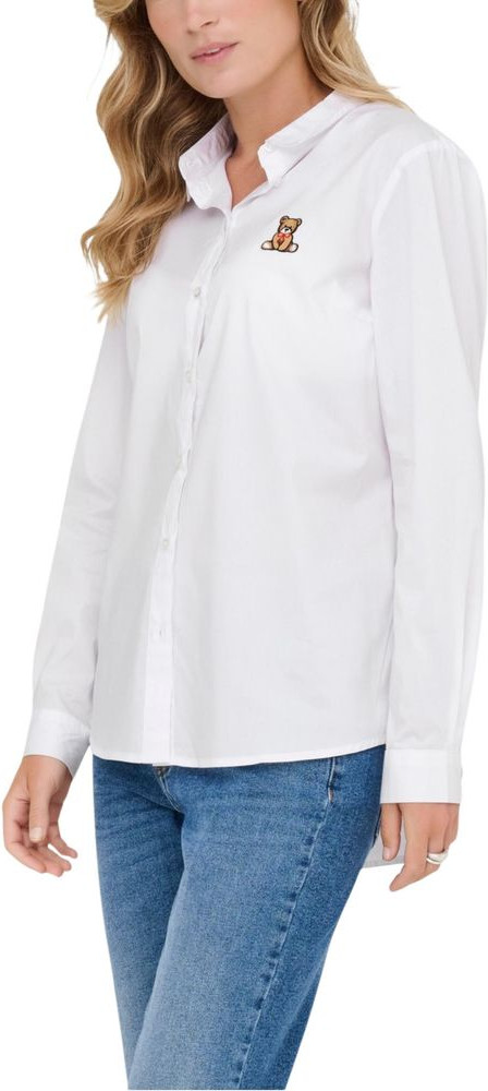 White Cotton Blouse Jacqueline de Yong