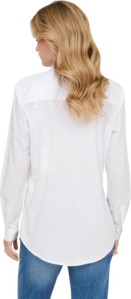 White Cotton Blouse Jacqueline de Yong