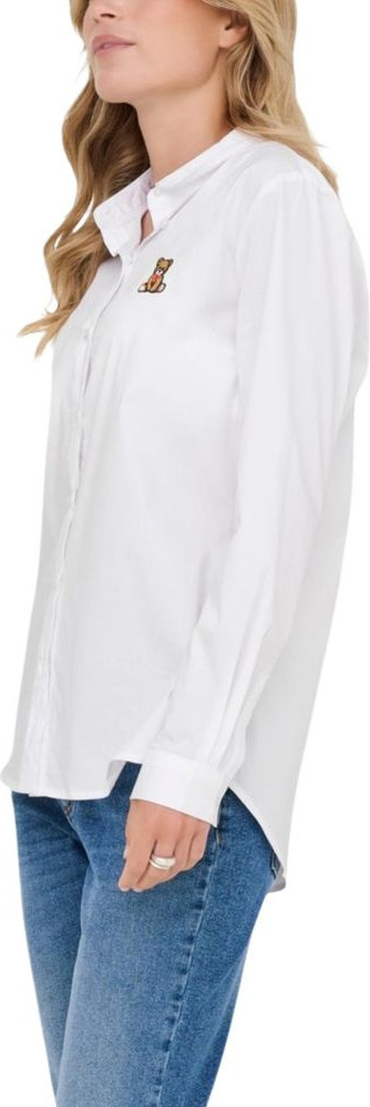 White Cotton Blouse Jacqueline de Yong