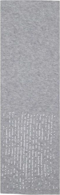Scarf Pieces Gray Recycled Polyester
