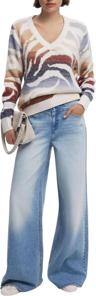 Свитшот Desigual Cream Marabou