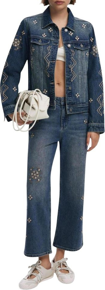 Джинсовая куртка Desigual из хлопка