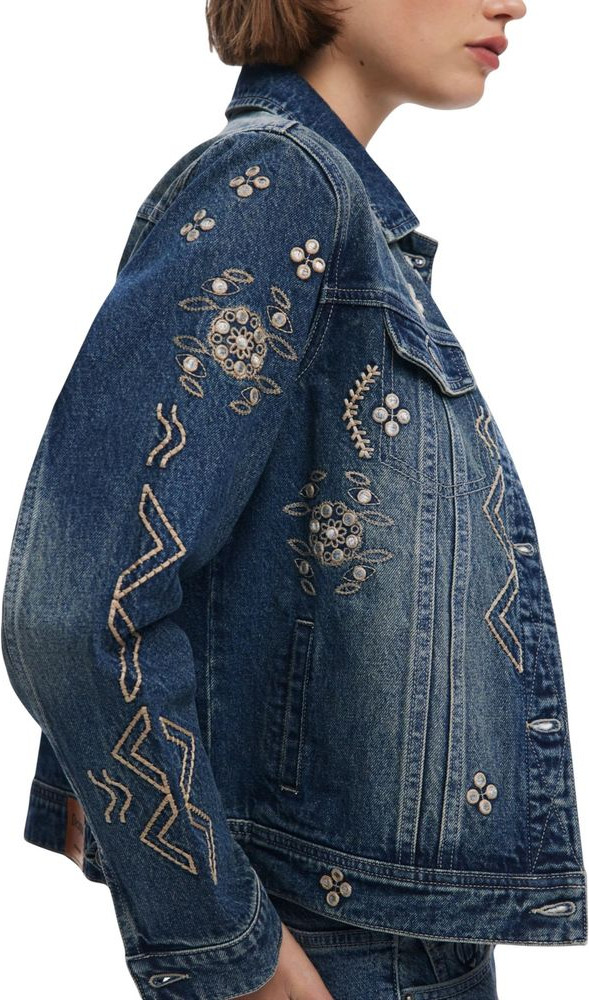 Джинсовая куртка Desigual из хлопка