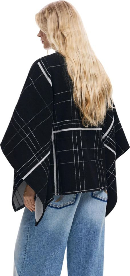 PONCHO_CUADROS ALDAMA Desigual