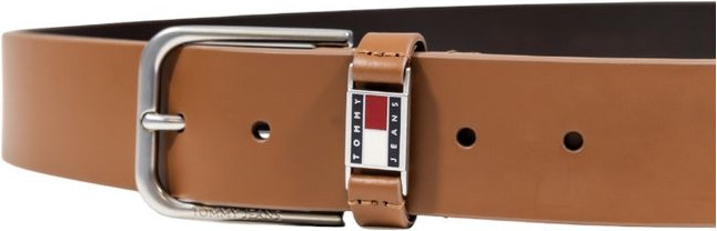 Ремень Tommy Jeans Бежевый Кожаный Regular