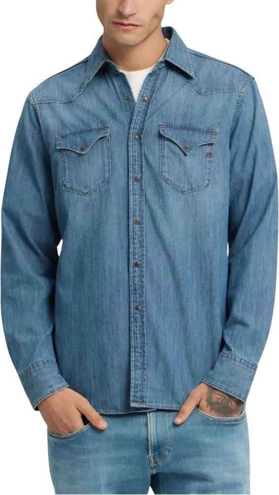 Рубашка Replay Blue Denim