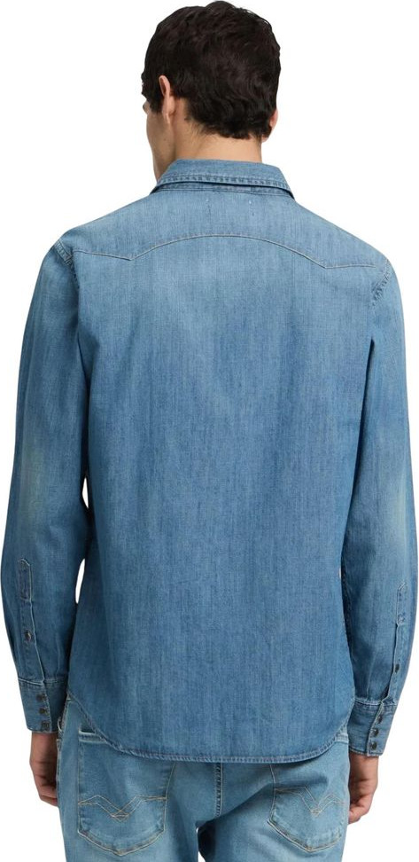 Рубашка Replay Blue Denim