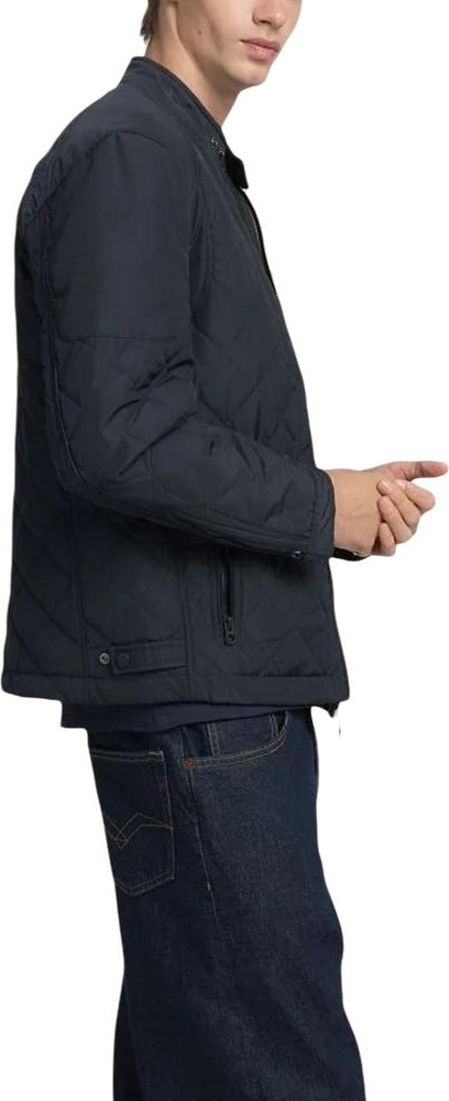 Jacket Replay Blue Polyester Bomber