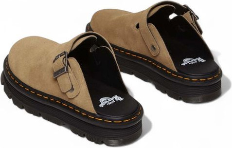 Mules Dr. Martens Zebzag Mule Savannah Tan Eh Suede