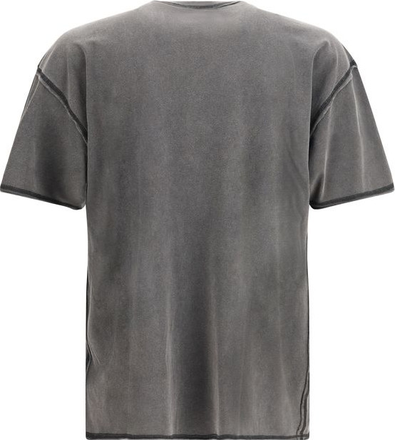 T-Shirt Diesel Gray Cotton