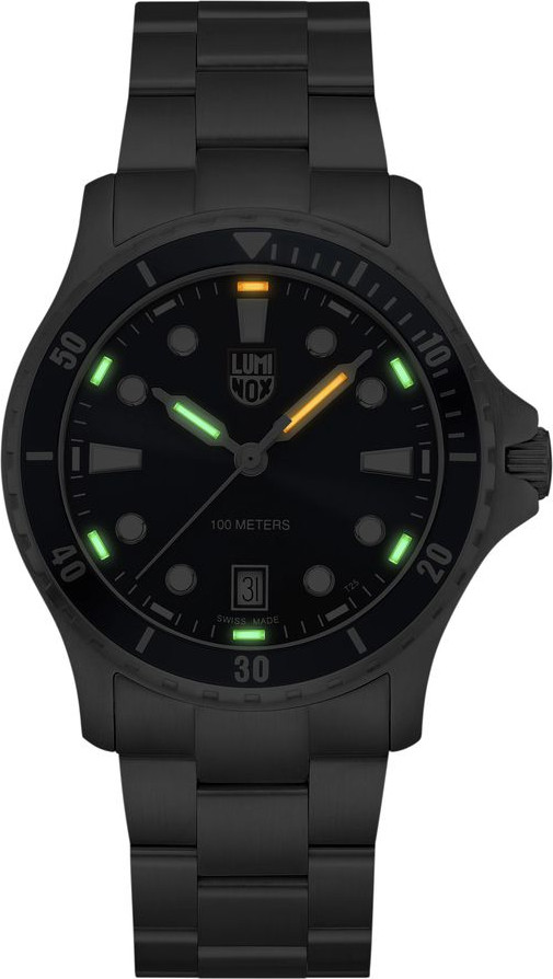 Sportuhr Luminox Grau Edelstahl