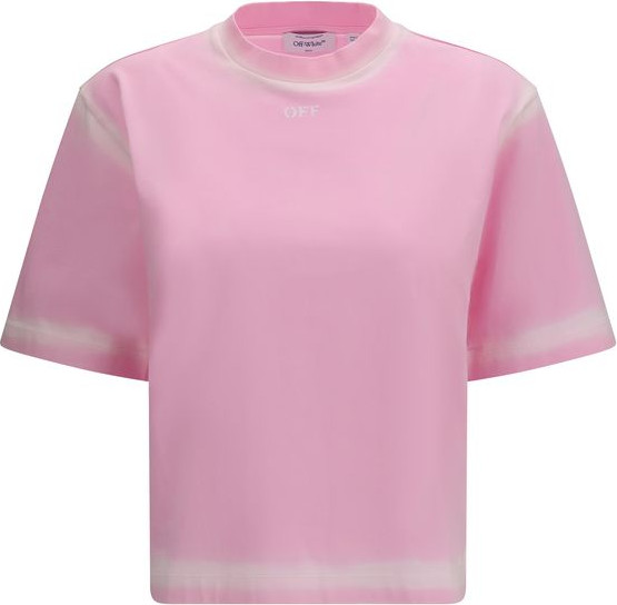 T-Shirt Off-White Spray Off Stamp