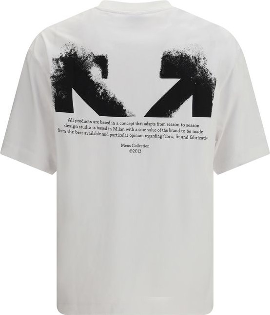 T-shirt Off-White Half Arrow Skate Logo