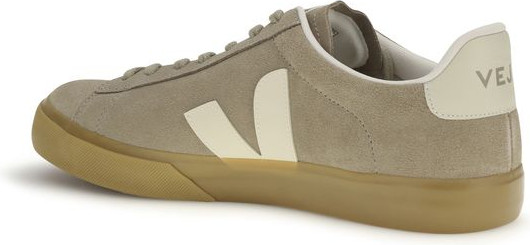 Sneakers Beige Calf Leather Bos Taurus Low Top Sneakers