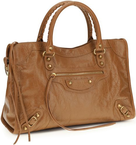 Сумка Balenciaga Бежевая из ягненка Ovis Aries Aries