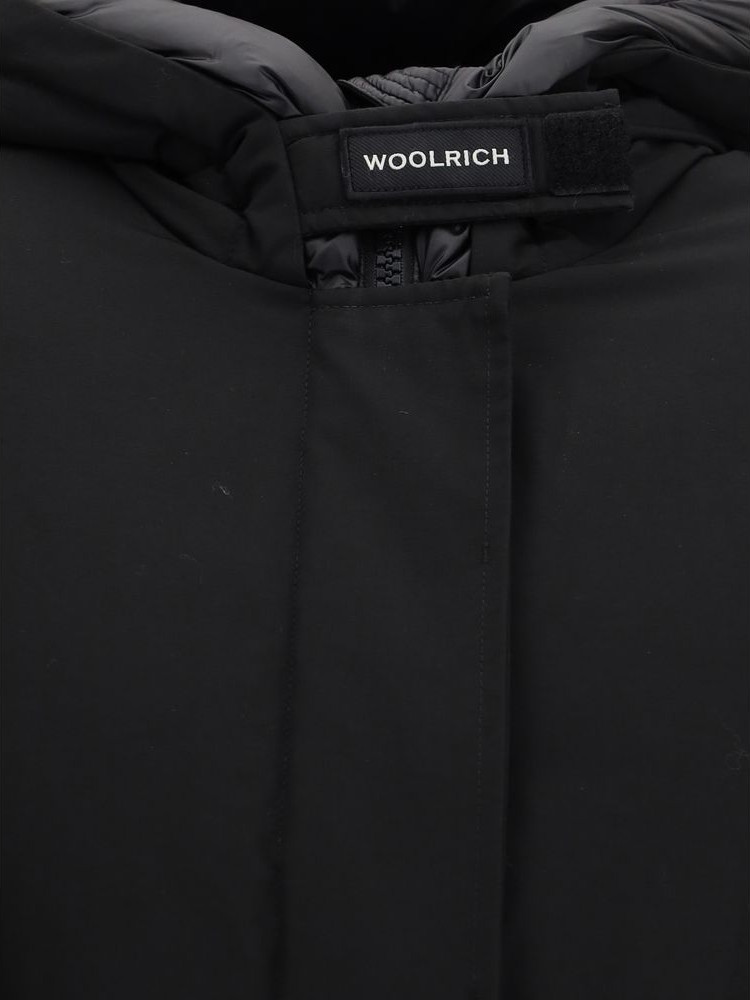 Parka Black Cotton Parka