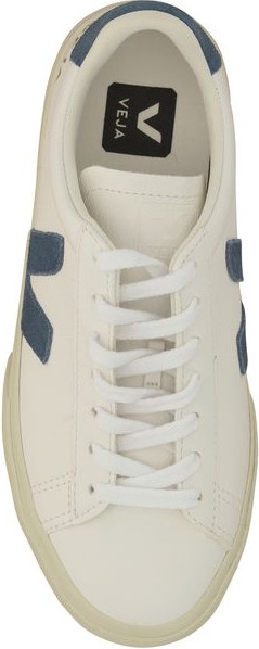 Sneakers White Calf Leather Bos Taurus Low Top Sneakers
