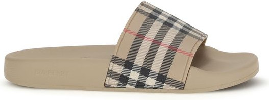 Сандалии Burberry Check Slippers