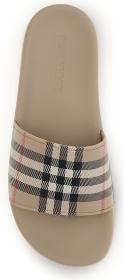 Сандалии Burberry Check Slippers