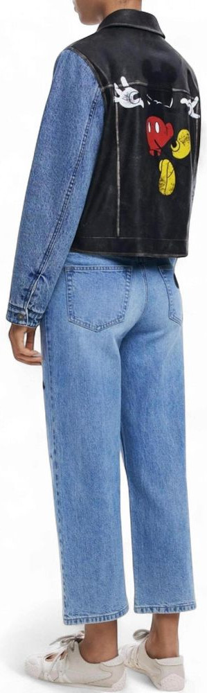 Джинсы Desigual синие хлопковые Bootcut