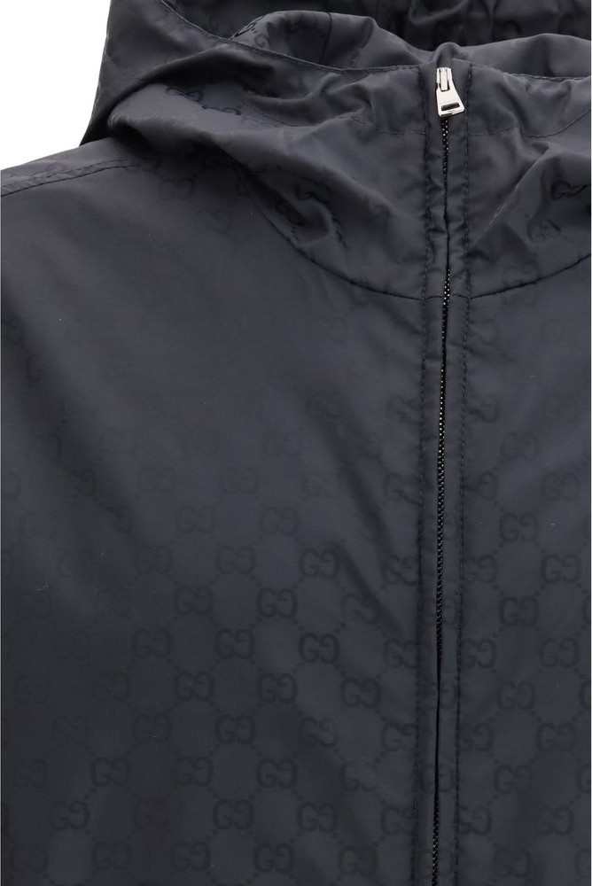 Jacket Gucci Black Polyamide Shell