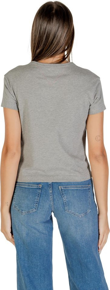 T-shirt Tommy Jeans Gray Organic Cotton T-Shirt