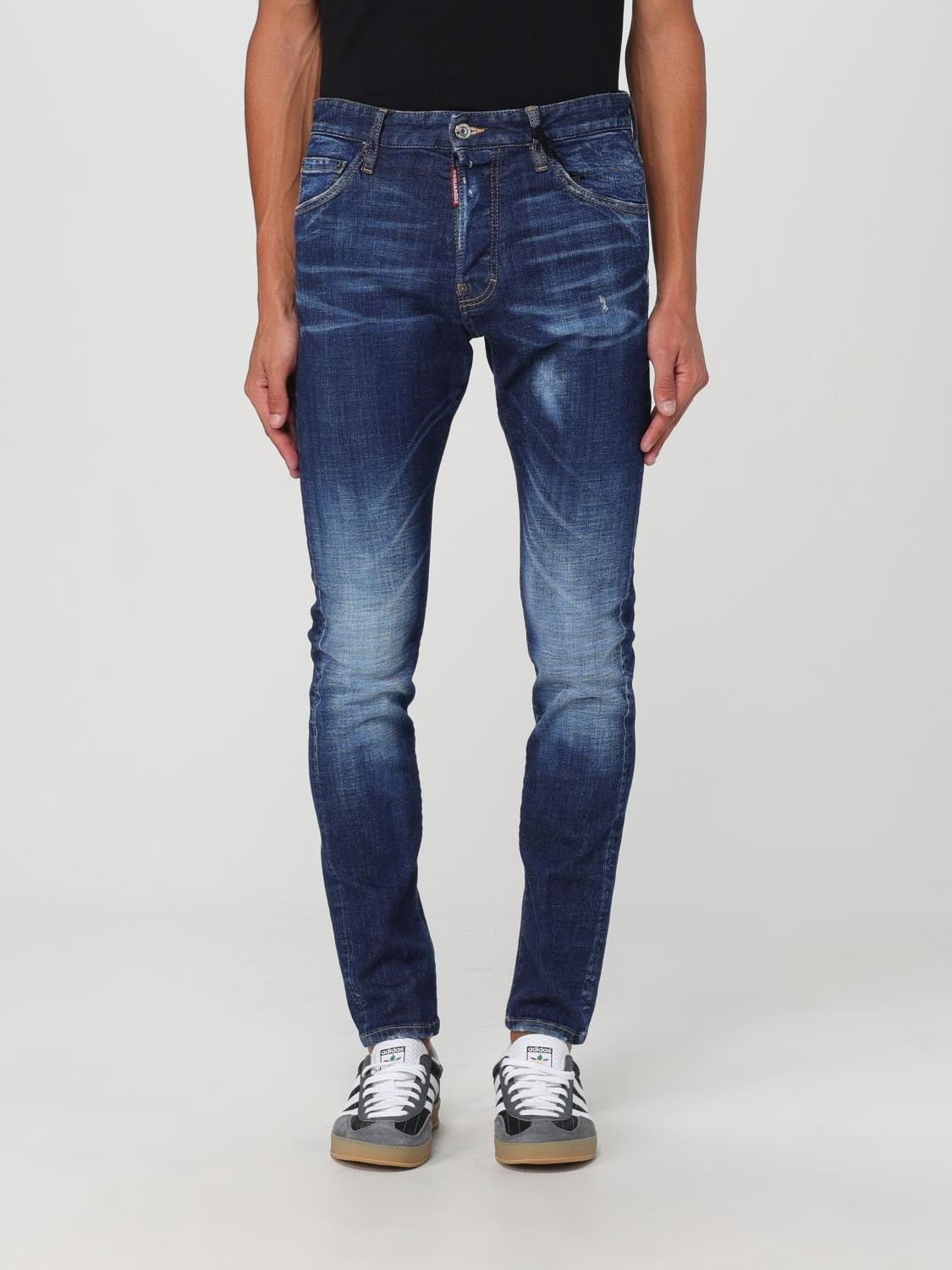 Jeans Dsquared2 Blue Denim Skinny Jeans