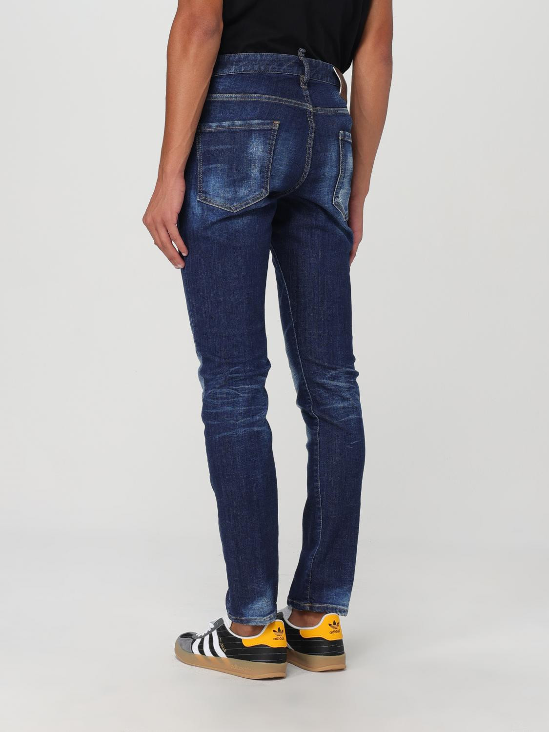 Jeans Dsquared2 Blue Denim Skinny Jeans