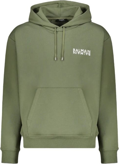 Hoodie Balmain Bicolor Cotton