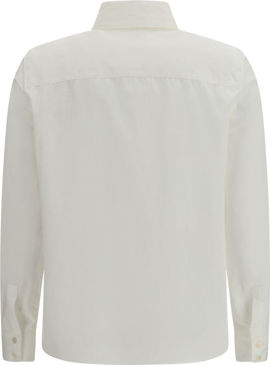 White Cotton Dress Shirt The Row