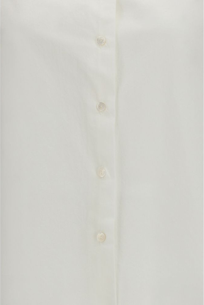 White Cotton Dress Shirt The Row