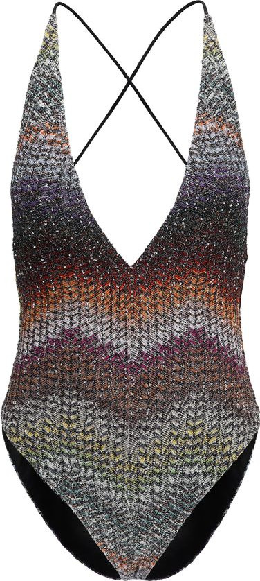 Missoni yaxlit bir boʻlakli suzish kiyimi