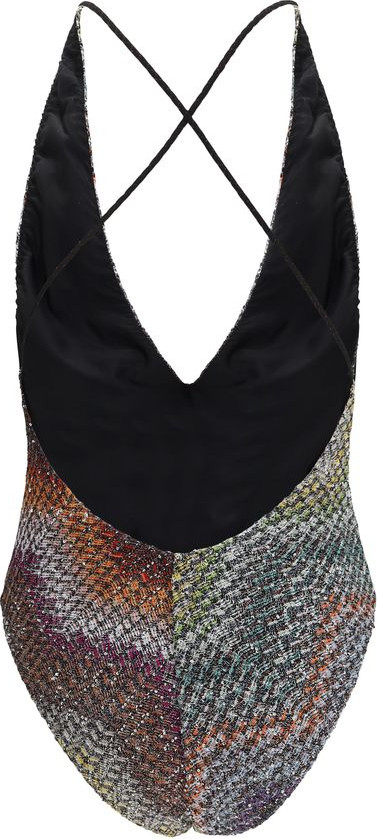Missoni yaxlit bir boʻlakli suzish kiyimi